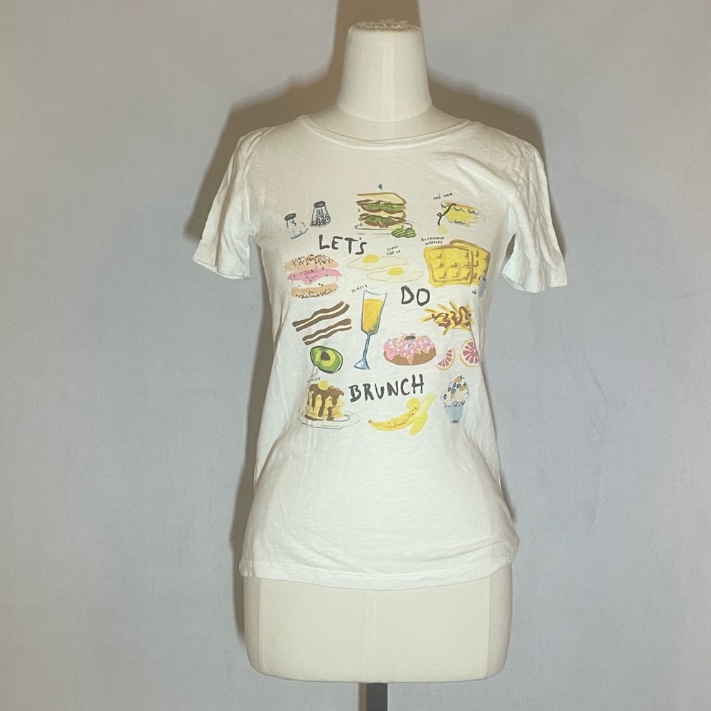 J Crew Factory Graphic Tee - Size XXS